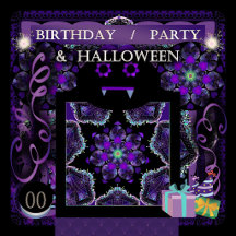 Purple umbrella & hearts.7 party & gifts