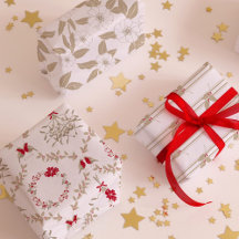 Winter Holiday Wrapping Paper