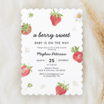Strawberry Baby Shower