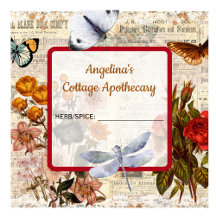 Apothecary Herbs Labels