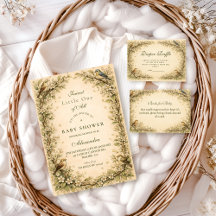 Woodland Birds Storybook Baby Shower