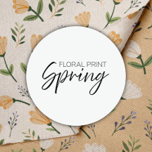 Spring floral print