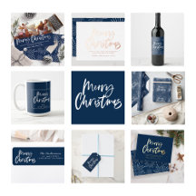 zazzle select Modern christmas gold script star