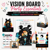 Manifest and Dream Vision Board Party Collection