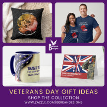VETERAN & ARMED FORCES DAY Thank You Gift Ideas