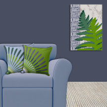 Green And Blue Wall And Home Decor