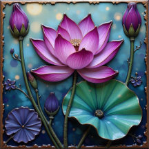 Vintage Floral Tiles