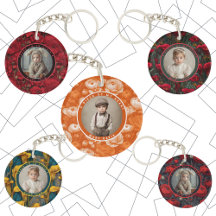 Romantic Custom Photo Keychain for Loved Ones