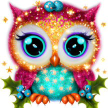 Cute and Adorable Kawaii Baby Owl