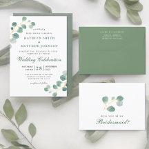 Elegant Eucalyptus Greenery Foliage Wedding