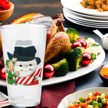 retro vintage Christmas kitchen products