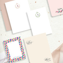 Personalized Note Cards