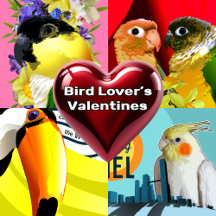 Bird Themed Valentines Day Cards