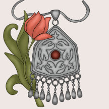 Onirzhyek Kazakh jewellery 