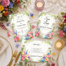 Whimsical Garden Estate Romance Wedding