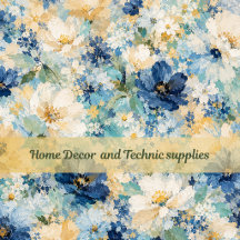 Coastal Romantic Bloom floral Home Décor