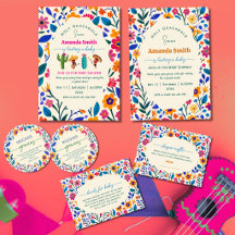 Mexican Folk art Floral Cinco de mayo fiesta