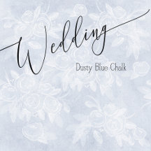 Wedding Chalky Blue