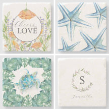 Artistry in Stone: Personalized Coasters by Victor