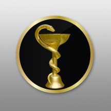 Gold Professional Medical Hygieia Bowl