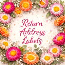 Patriotic Return Address Labels