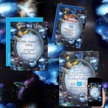 Galaxy Visitors in Space