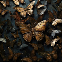 Metal Butterflies