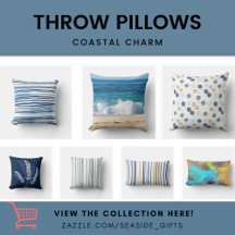 Coastal Throw Pillows