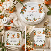 Sweet Little Persimmon Fall Baby Shower