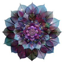 Council of Leaves   Mandala Art