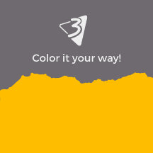 Grey and Yellow Pillows - Living Room