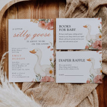 A Little Silly Goose Girl Baby Shower