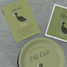 Old Coot Over-the-Hill Birthday Party
