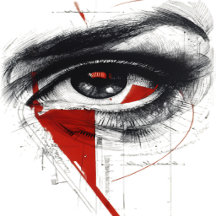 Abstract Trash Polka Eye Collection