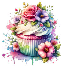 Shabby Chic Floral Birthday Supplies