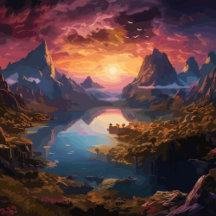 Mountain Symphony: A Harmonious Blend of Colors 