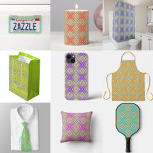 Alternative Diamond Pattern Art And Products