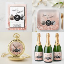 2 Photo "Then and Now" Wedding Anniversary 