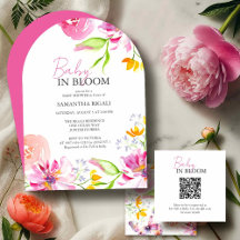 Baby In Bloom Baby Shower Themes