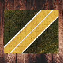 Green Yellow Lines Fine Art by Palace of Chira