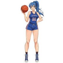 Basketball Anime Pinup Girl