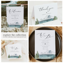 CLOVER Bohemian Mountain Lake Adventure Wedding