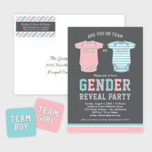 Modern Gender Reveal Party