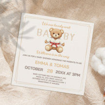 Legendary Red Belt Judo Bear – Baby Shower
