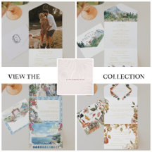 Foil All-in-One Invitations   Elegant Wedding