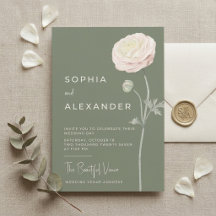 Charming Ranunculus Wedding