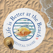 VACATION RENTAL SUPPLIES - BEACH THEME