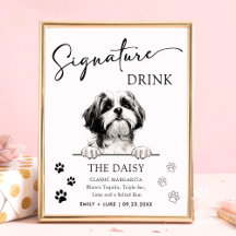 Shih Tzu Dog Personalized 2
