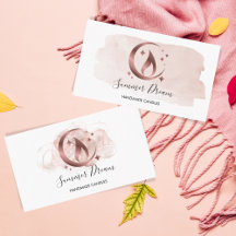 Candle business cards