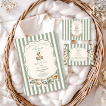 Boho Little Fisherman Fishing  Baby Shower